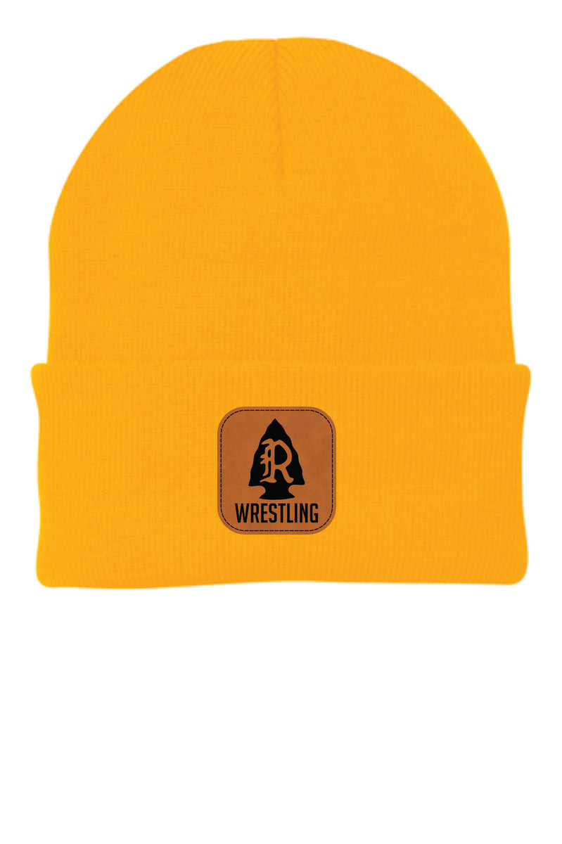 Warrior Wrestling Beanie Huckleberry Ink LLC