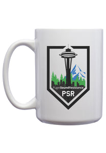 PSR Banner Ceramic Coffee Mug | 15 oz.