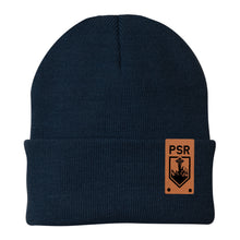 PSR Foldover Beanie with Leather Patch