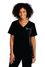 Ladies Embroidered Scrub Top | Pope's Place