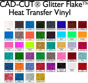 12x20 Glitter Flake HTV
