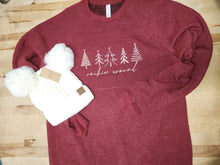 Rockin' Around The Christmas Tree Embroidered Crewneck Sweatshirt