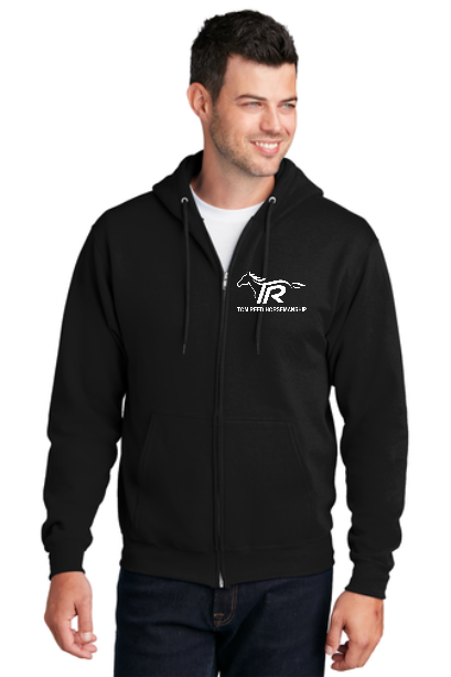 TOM REED HORSEMANSHIP Full Zip Hooded Sweatshirt