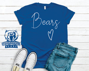 Bella Canvas School Spirit T Shirt