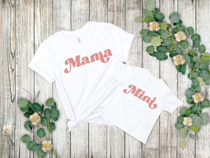 Mama/Mini Retro T shirt
